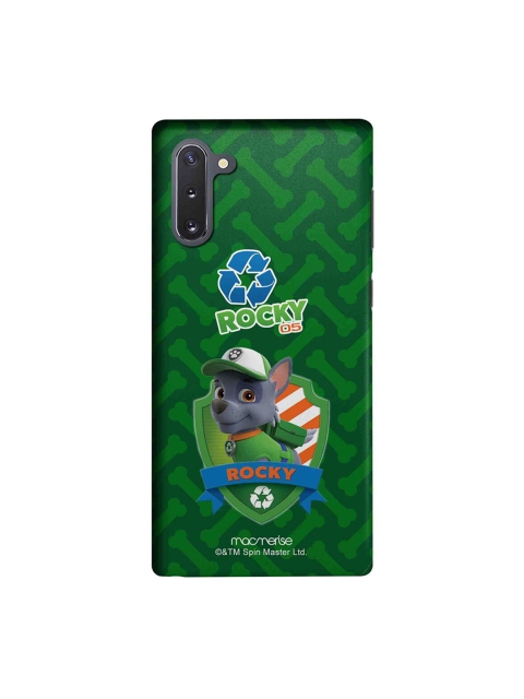 

macmerise Green & Blue Rocky Paw Patrol Samsung Galaxy Note 10 Back Case