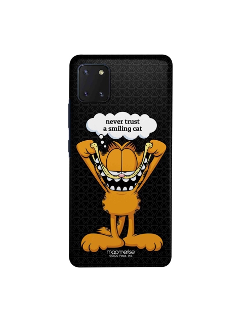 

macmerise Black & Orange Smiling Garfield Samsung Galaxy Note 10 Lite Case