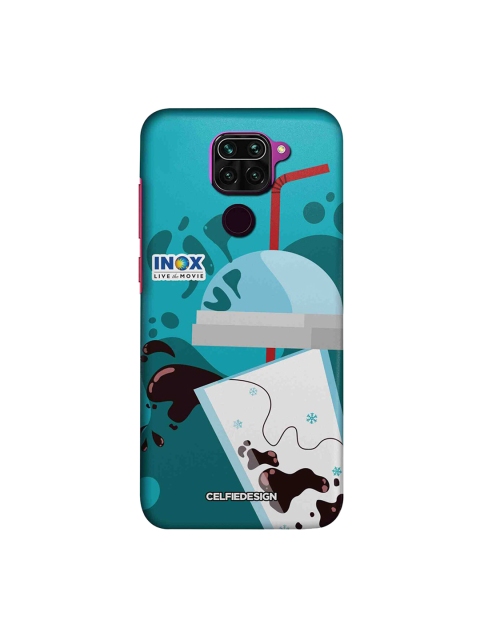 

macmerise Blue & Red Inox Sipup Xiaomi Redmi Note 9 Back Cover