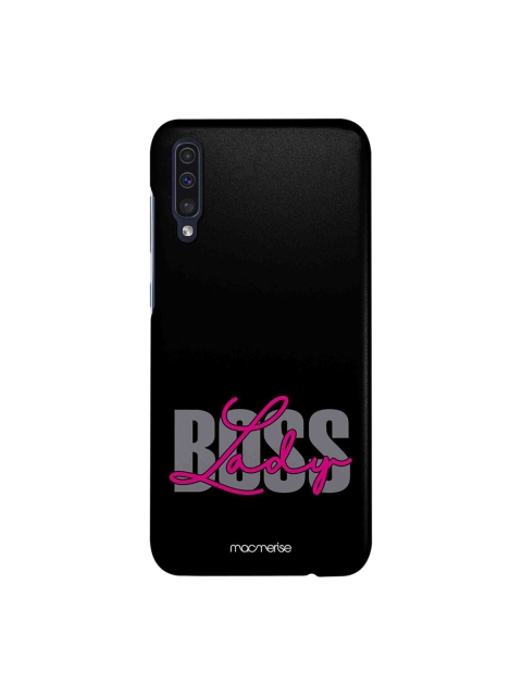 

macmerise Black & Pink Boss Lady Bold Samsung Galaxy A50 Back Cover