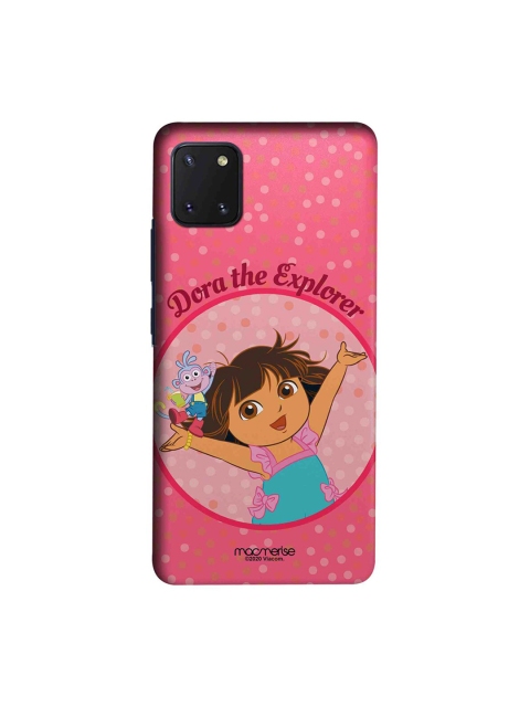 

macmerise Pink & Blue Joyful Dora Samsung Galaxy Note 10 Lite Case
