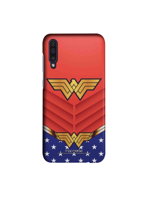 

macmerise Red & Blue DC Comics Suit Up Wonder Woman Samsung Galaxy A50 Case