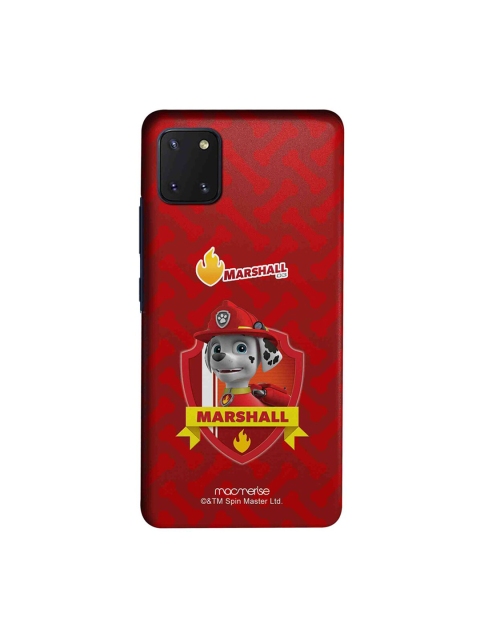 

macmerise Red & Yellow Marshall Paw Patrol Samsung Galaxy Note 10 Lite Back Case