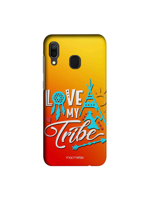 

macmerise Yellow & Orange Love My Tribe Samsung Galaxy A30 Back Case