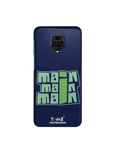 

macmerise Navy Blue & Green Main Main Main Xiaomi Redmi Note 9 Pro Max Back Cover