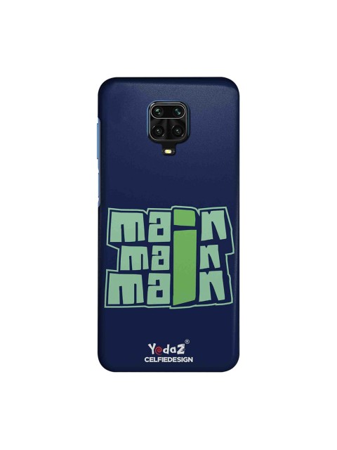 

macmerise Navy Blue & Green Yedaz Main Main Main Xiaomi Redmi Note 9 Pro Back Cover