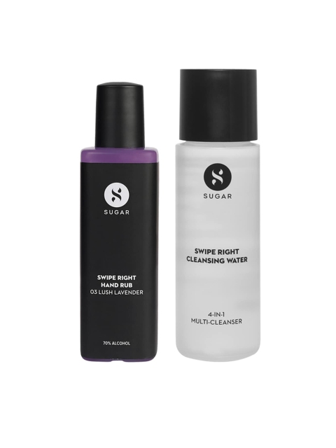 

SUGAR Cosmetics Skin safe cleansing combo, Multi