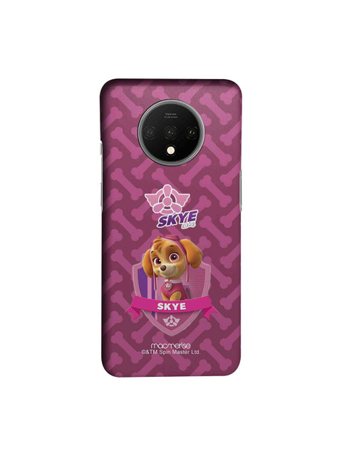 

macmerise Pink & Brown Skye Paw Patrol OnePlus 7T Back Case