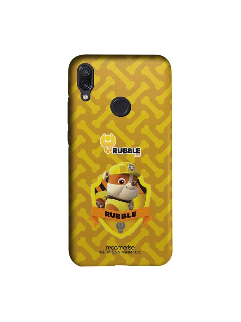 

macmerise Yellow & Brown Rubble Paw Patrol Xiaomi Redmi Note 7 Pro Back Cover