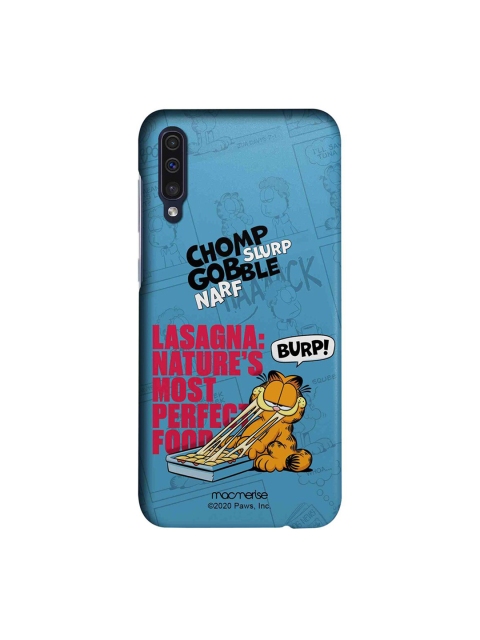 

macmerise Blue & Pink Garfield Perfect Food Samsung Galaxy A50 Case