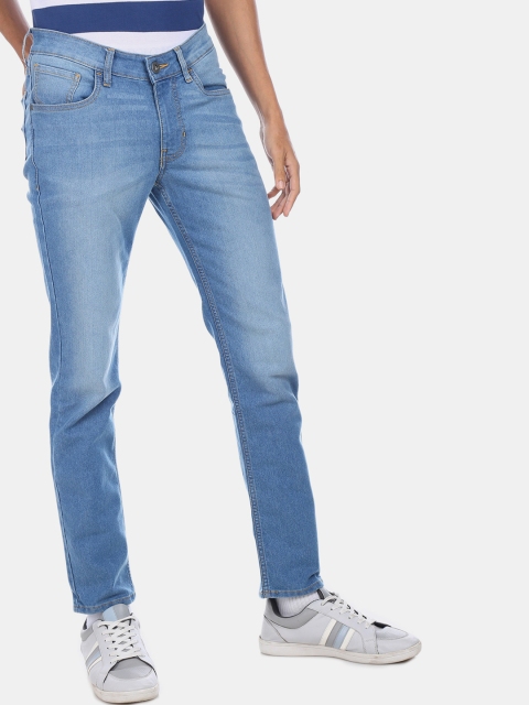 

Cherokee Men Blue Regular Fit Mid-Rise Clean Look Jeans