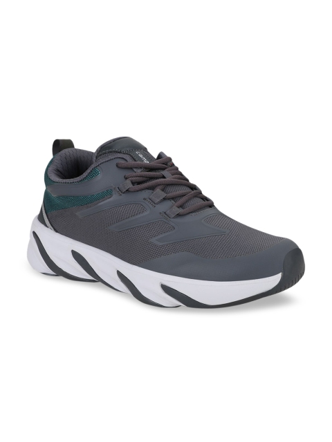 Campus Men Grey Mesh Running Shoes