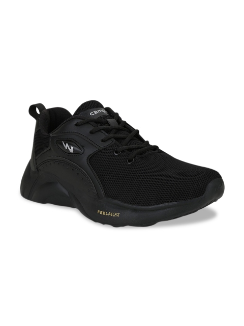 

Campus Men Black Harvel Pro Running Shoes
