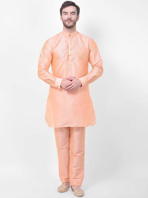 

SG LEMAN Men Peach-Coloured