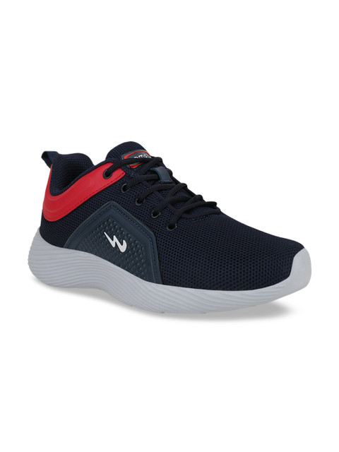 

Campus Men Navy Blue Mesh Running Shoes