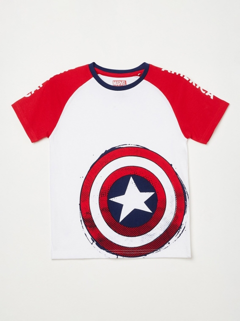 

Fame Forever by Lifestyle Boys White Printed Round Neck T-shirt