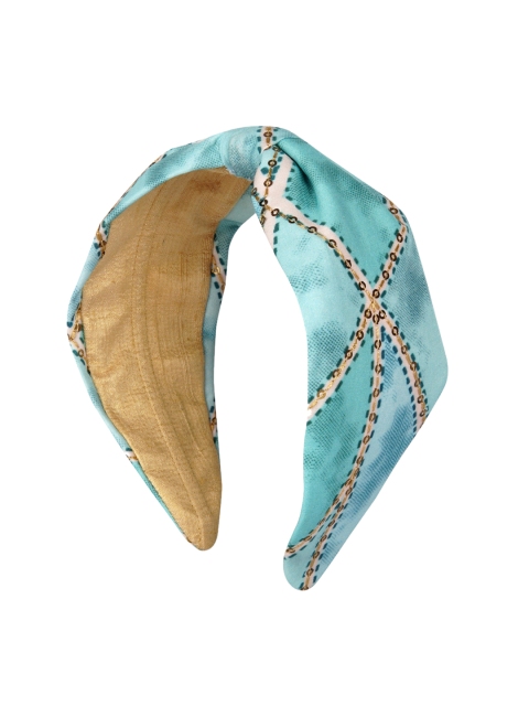 

YoungWildFree Turquoise Blue Embellished Hairband