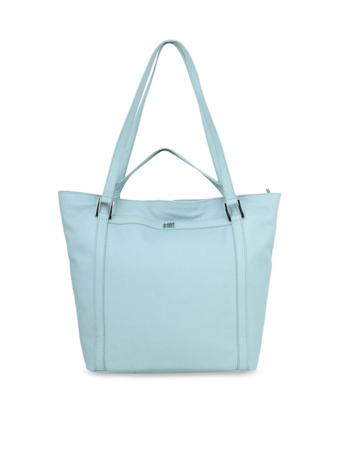 

echt Blue Solid Handheld Bag