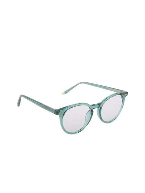 

Bellofox Unisex Oval Sunglasses BS1710, Turquoise blue