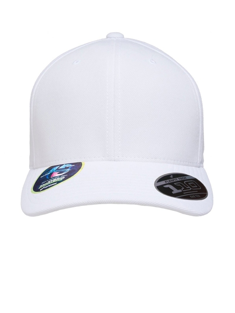 

FLEXFIT Unisex White Solid Baseball Cap