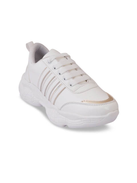 

SCENTRA Women White Running Shoes