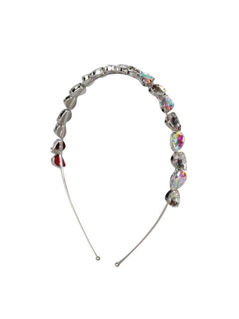 

YoungWildFree Silver-Toned Embellished Hairband