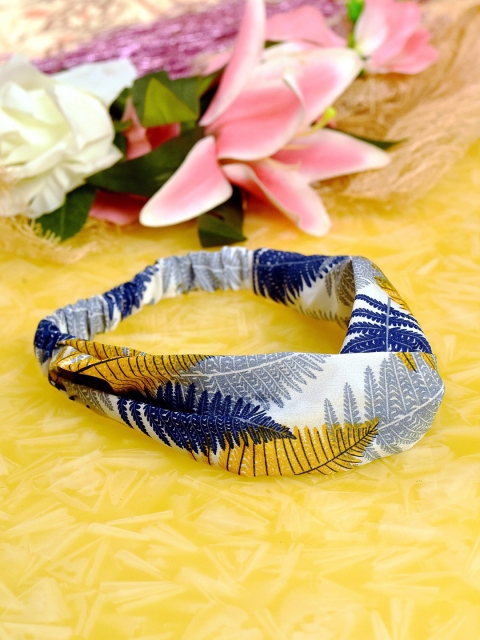 

YoungWildFree Blue Elastic Knot Wrap Headband