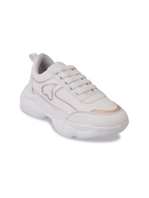 

SCENTRA Women White Running Shoes