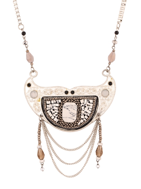

Voylla Silver-Plated Necklace