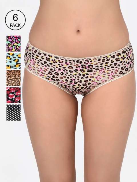 

Bodycare Women Pack of 6 Assorted Hipster Briefs 9501-6pcs