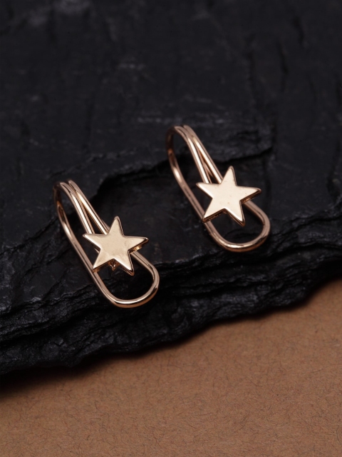 

Ferosh Gold-Toned Quirky Studs