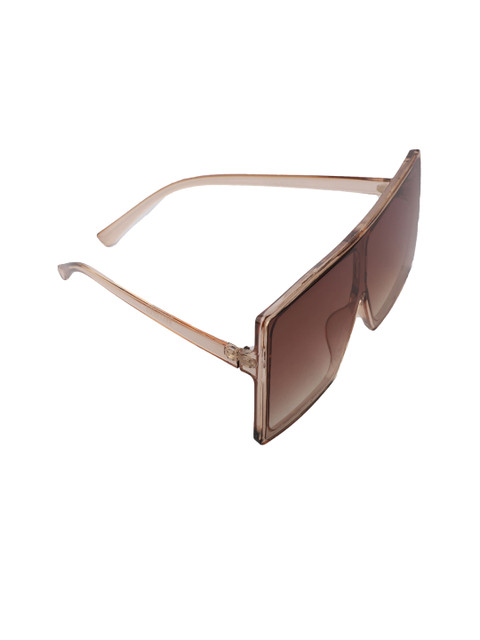 

Bellofox Unisex Oversized Sunglasses BS1691, Brown