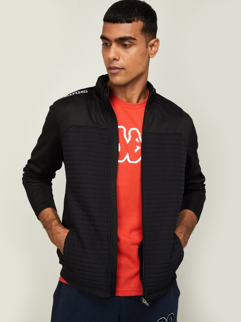 

Kappa Men Black Solid Sweatshirt