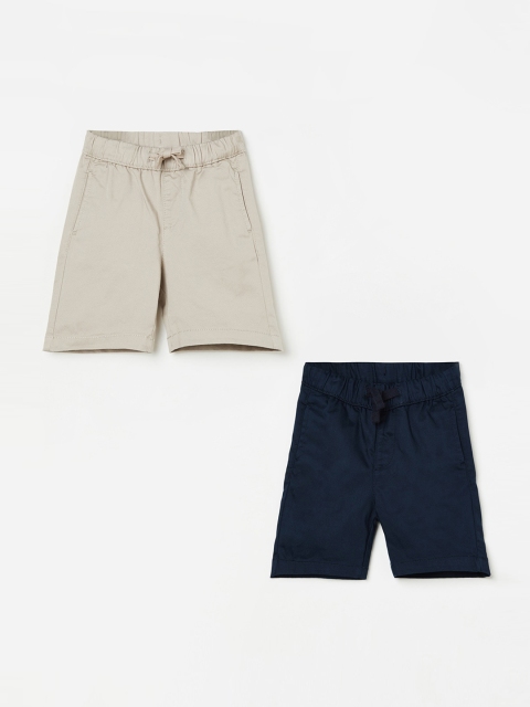 

Juniors by Lifestyle Boys Multicoloured Solid Regular Fit Regular Shorts, Multi