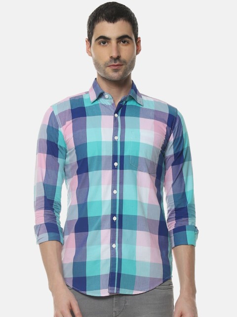

Campus Sutra Men Multicoloured Checked Casual Shirt, Multi