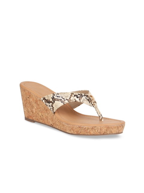 

Rocia Women Beige Printed Sandals