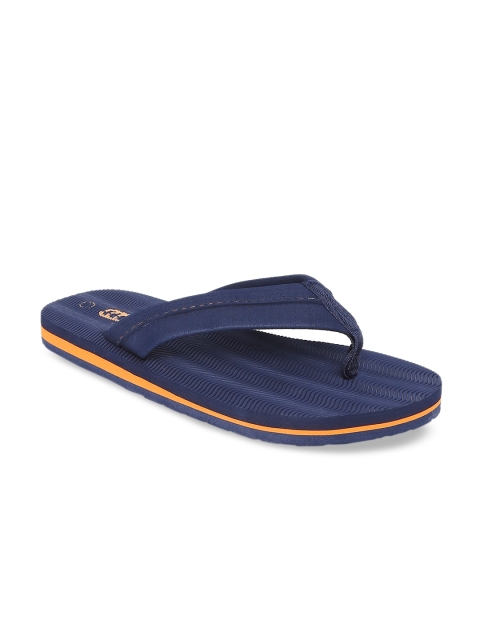 

Ajile by Pantaloons Men Navy Blue Solid Thong Flip-Flops