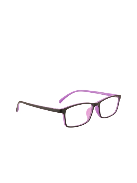 

Gold Berg Unisex Purple Solid Full Rim Rectangle Frames GB-88007_C17-1