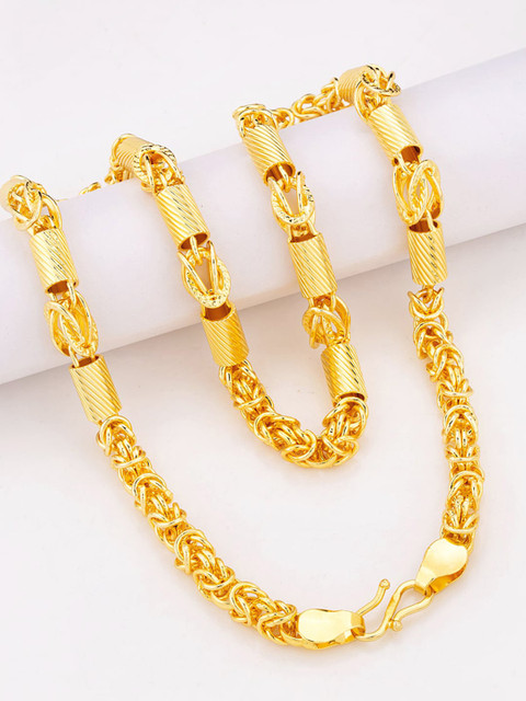 

Dare by Voylla Men Gold-Plated Brass Gold-Plated Chain