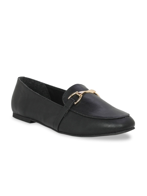 

Inc 5 Women Black Solid Ballerinas