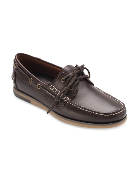 

Heel & Buckle London Men Brown Boat Shoes