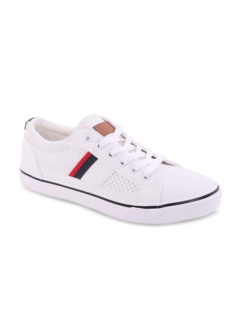 

Byford By Pantaloons Men White Solid Sneakers