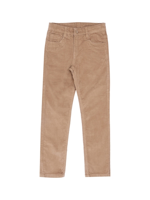 

Pantaloons Junior Boys Beige Regular Fit Solid Trousers