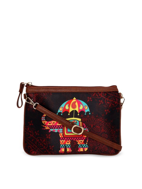 

All Things Sundar Multicoloured Printed Sling Bag, Multi