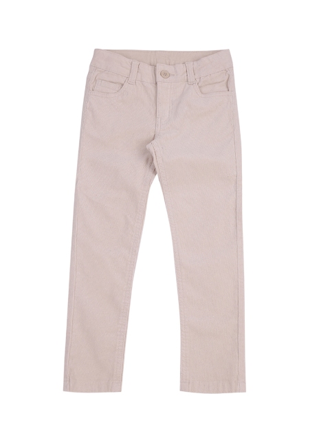 

Pantaloons Junior Girls Beige Regular Fit Solid Chinos