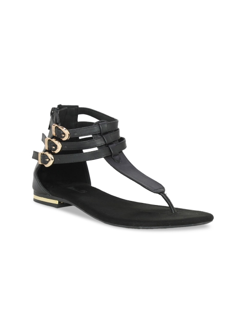 

Inc 5 Women Black Embellished Gladiators