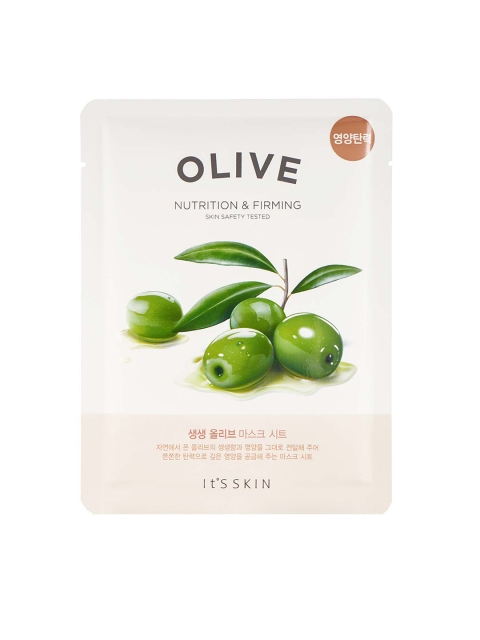 

It's Skin Fresh Mask Sheet-Olive [ Set - 8 ], Red
