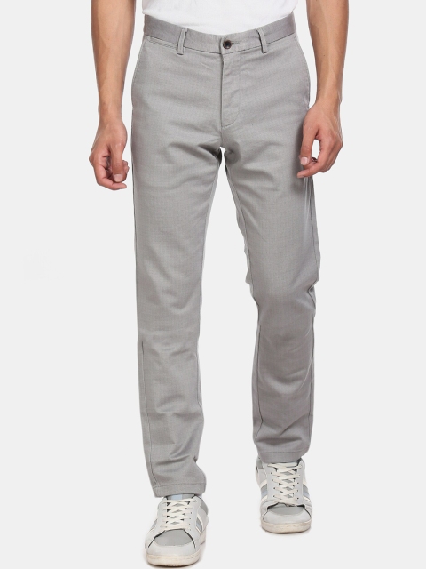 

Arrow Sport Men Grey Regular Fit Solid Trousers