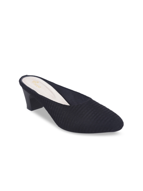 

Ajanta Women Black Solid Ballerinas