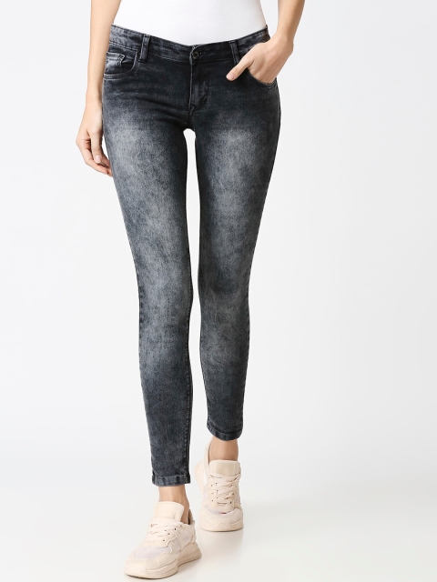

High Star Women Black Slim Fit Jeans